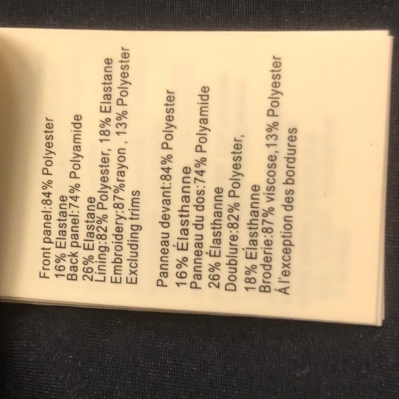 New STELLA MCCARTNEY Scalloped Broderie Anglaise Navy Eyelet Bikini Bottom Large - Picture 7 of 9